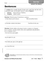 Grammar and writing practice book   grade 3   SE 180p