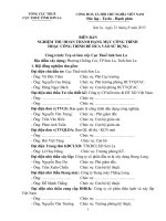 BB dua vao su dung cuc thue 