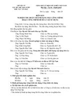 5  BB  NT công trình đưa vào SD m châu 