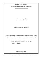 Nâng cao ổn định góc Rotor máy phát điện bằng bộ ổn định công suất (PSS) và thiết bị bù ngang tĩnh (SVC)