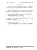 Giải pháp phát triển du lịch cộng đồng theo hướng phát triển bền vững tại vườn quốc gia xuân sơn   phú thọ 