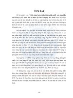 Giải pháp hoàn thiện kênh phân phối các sản phẩm của công ty cổ phần bảo vệ thực vật an giang tại trà vinh