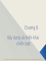 Ch08_Xây dựng và triển khai chiến lược