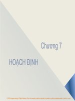 Ch07_Hoạch định và thiết lập mục tiêu