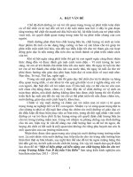 Sáng kiến kinh nghiệm một số biện pháp cải tiến nâng cao chất lượng bữa ăn cho trẻ trong trường mầm non b thị trấn văn điển 