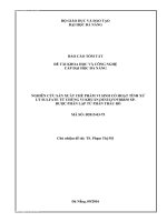 Nghiên cứu sản xuất chế phẩm vi sinh có hoạt tính xử lý Sulfate từ chủng vi khuẩn Desulfovibrio SP. được phân lập từ phân trâu, b