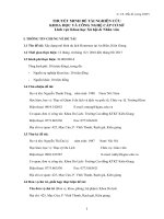 Skkn xây dựng mô hình du lịch homestay tại an biên, kiên giang 