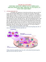 ĐỀ TÀI, SÁNG KIẾN thi giáo viên sáng tạo trên nền tảng cntt : GIÚP HỌC SINH YÊU THÍCH VẬT LÝ THÔNG QUA PHƯƠNG PHÁP DẠY HỌC THEO DỰ ÁN “SỬ DỤNG AN TOÀN TIẾT KIỆM ĐIỆN”
