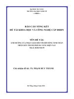 Ảnh hưởng của phật giáo đối với đời sống tinh thần nhân dân thành phố Đà Nẵng hiện nay