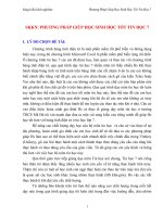 SKKN: PHƯƠNG PHÁP GIÚP HỌC SINH HỌC TỐT TIN HỌC 7