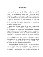 Đánh giá kết quả tái tạo dây chằng chéo trước qua nội soi với kỹ thuật hai bó bằng gân cơ hamstring tại bệnh viện việt đức từ 2011 2013 