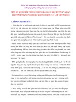 SKKN MỘT SỐ BIỆN PHÁP PHÒNG CHỐNG BẠO LỰC HỌC ĐƯỜNG VÀ HẠN CHẾ TÌNH TRẠNG NGHỈ HỌC KHÔNG PHÉP CỦA LỚP CHỦ NHIỆM