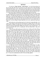 Sáng kiến kinh nghiệm tổ chức hoạt động ngoài trời cho trẻ mẫu giáo 3   4 tuổi, lớp c1 trường mầm non a tứ hiệp 