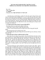 bài thu hoạch bồi dưỡng thường xuyên thcs modun 36 giáo dục giá trị sống cho hs THCS 