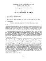 Skkn một số mẹo khi sử dụng máy chẩn đoán đa năng 