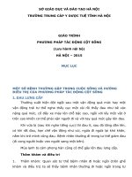 PHƯƠNG PHÁP tác ĐỘNG cột SỐNG (1) 