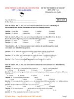 HD 12 đề thi THPT QG 2017 (1) 