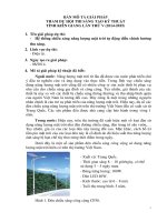 Skkn hệ thống chiếu sáng năng lượng mặt trời tự động điều chỉnh hướng thu sáng 