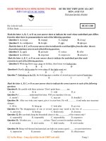 HD 11 đề thi THPT QG 2017 (1) 