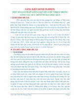 SÁNG KIẾN KINH NGHIỆM: MỘT SỐ GIẢI PHÁP GIÚP GIÁO VIÊN CHỦ NHIỆM TRONG CÔNG TÁC DUY TRÌ SĨ SỐ ĐẠT HIỆU QUẢ