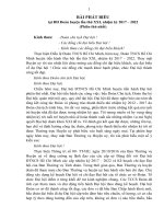 Phát biểu của thường trực huyện ủy tại đại hội đoàn thanh niên huyện  phiên  thứ nhất  2017 2022