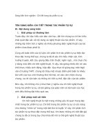 Sáng kiến kinh nghiệm chi tiết trong tác phẩm tự sự 