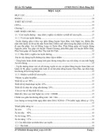 thuyết minh đồ án thiết kế đường ô tô DHKT