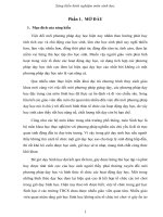 skkn tổ chức các trò chơi trong dạy học sinh học 6