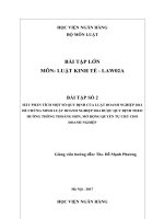hãy phân tích một số quy định của luật doanh nghiệp 2014 để chứng minh luật doanh nghiệp 2014 được quy định theo hướng thông thoáng hơn, mở rộng quyền tự chủ cho doanh nghiệp