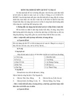 Tài liệu tập huấn ra đề kiểm tra định kỳ theo thông tư 22 môn lịch sử và địa lý 