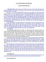 CÁC KĨ NĂNG SỐNG CẦN GIÁO DỤC   CHO HỌC SINH TIỂU HỌC