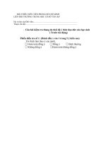 Câu hỏi kiểm tra thang đo thái độ ý thức đạo đức của học sinh