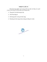 Sử dụng GNS3 xác định cân bằng tải và qos trong mô hình mạng ba lớp 