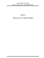 Báo cáo thực tập tốt nghiệp công ty xi măng Hà Tiên 1  trạm nghiền Phú Hữu