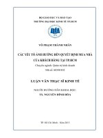 Các yếu tố ảnh hưởng đến phát triển internet banking dành cho khách hàng cá nhân tại ngân hàng TMCP á châu 