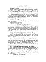 Tài liệu tập huấn ra đề kiểm tra định kỳ theo thông tư 22 môn tiếng việt 