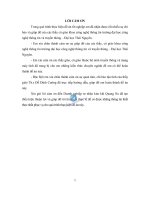 Xây dựng phần mềm quản lý bán hàng cho doanh nghiệp tư nhân kim khí quang na 