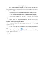 Nghiên cứu cải tiến hiệu năng giao thức định tuyến IPv6 cho mạng cảm biến không dây 