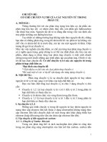 bồi dưỡng học sinh giỏi hóa học thpt chuyên đề cơ CHẾ CHUYỂN vị TRÍ của các NGUYÊN tử TRONG PHÂN tử 