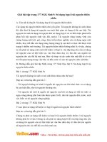 Giải bài tập trang 177 SGK Sinh lớp 9: Sử dụng hợp lí tài nguyên thiên nhiên 