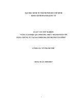 Luận văn tốt nghiệp về thanh toán LC tại Sacombank 2016