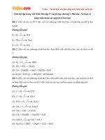 Giải bài tập trang 103 SGK Hóa lớp 9: Luyện tập chương 3: Phi kim  Sơ lược về bảng tuần hoàn các nguyên tố hoá học 