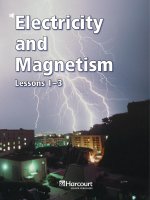Electricity and magnetism 1 