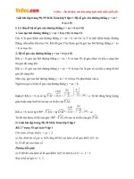 Giải bài tập trang 58, 59 SGK Toán lớp 9 tập 1: Hệ số góc của đường thẳng y = ax + b (a ≠ 0) 