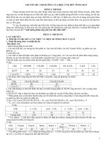 bồi dưỡng học sinh giỏi hóa học thpt chuyên đề ẢNH HƯỞNG của HIỆU ỨNG đến TÍNH CHẤT