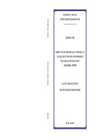 Nghiên cứu công nghệ chế tạo và tính chất của vật liệu gốm từ tính trên cơ sở perovskite maanganite đa lớp thuộc chuỗi ruddlesden   popper 