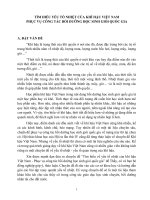 TÌM HIỂU yếu tố NHIỆT của KHÍ hậu VIỆT NAM PHỤC vụ CÔNG tác bồi DƯỠNG học SINH GIỎI QUỐC GIA 