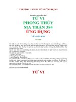 Sách tử vi ứng dụng 