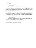 Yếu tố nhiệt của khí hậu việt nam trong thi học sinh giỏi quốc gia 