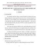 bồi dưỡng học sinh giỏi địa lý chuyên đề hệ thống kiến thức và phân dạng bài tập về nhiệt độ không khí trên bề mặt trái đất 